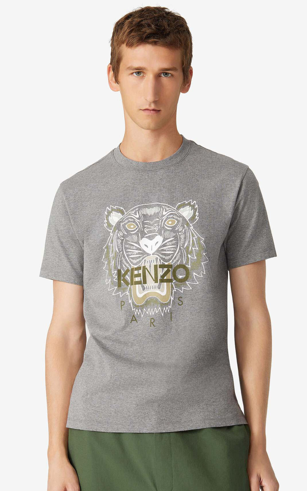 Kenzo Tiger T Shirt Herr | 81357-PDZM